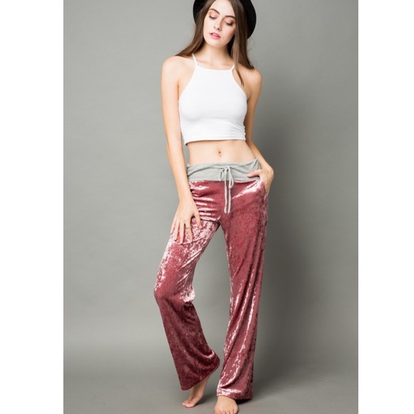 Last 1 ‼️ Velvet Lounge Pants - Picture 2 of 6